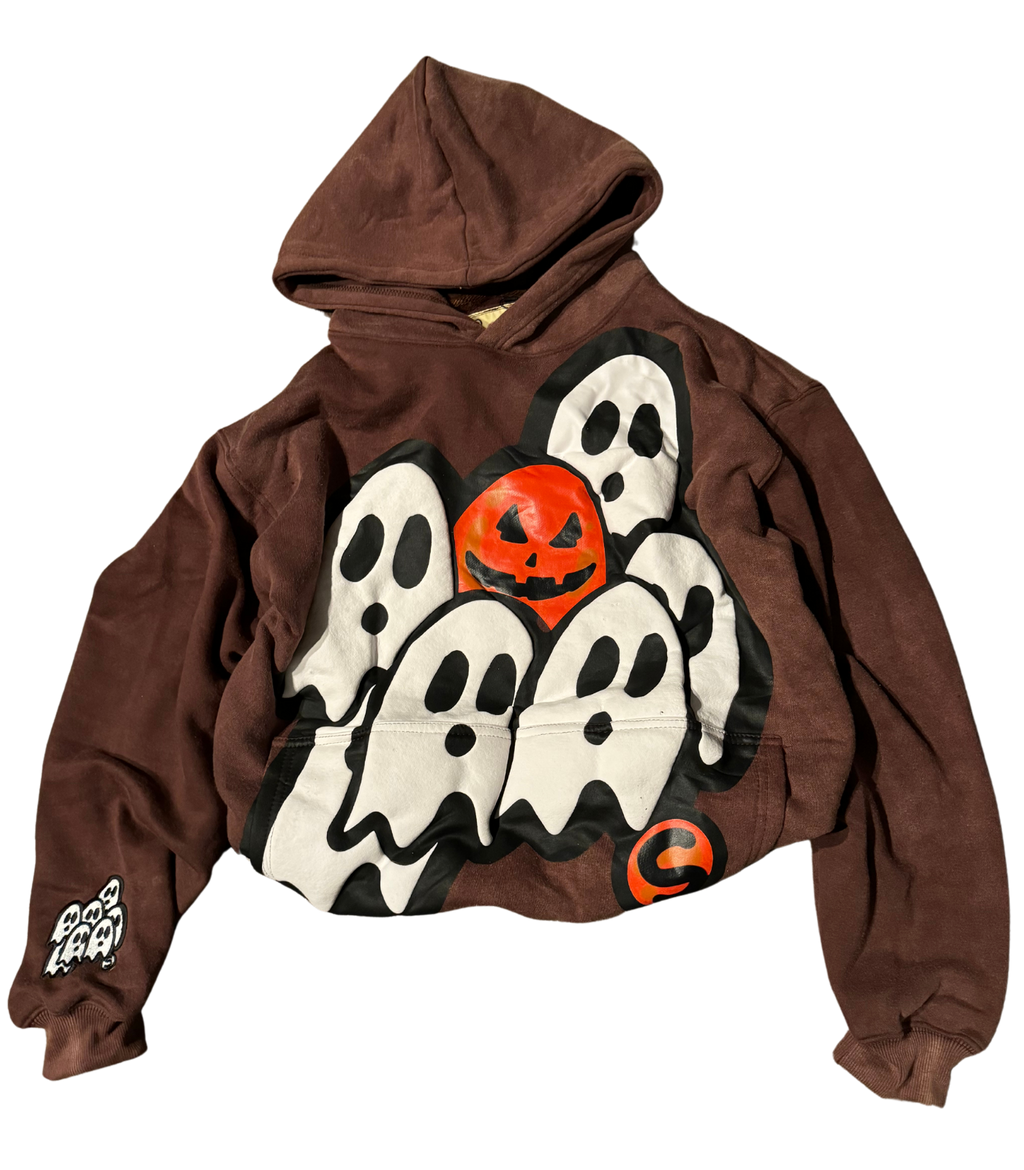 PUMPKIN GHOST HOOD